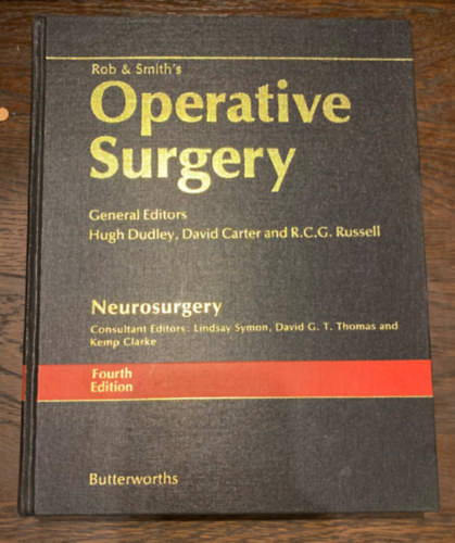 Rob & Smith's - Operative Surgery - Neurosurgery - Fourth Edition