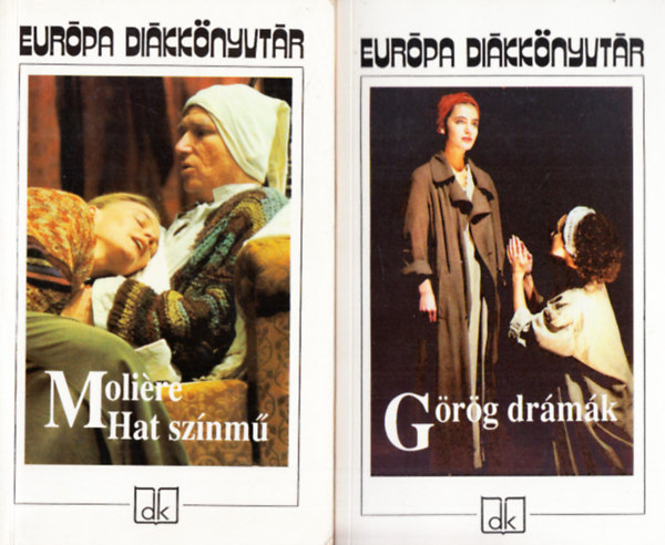 Eurpa Dikknyvtr 2 db. ktet (Grg drmk + Molire: Hat sznm)