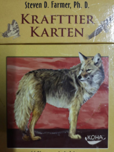 Steven D. Farmer - Krafttier Karten 44 Karten mit Anleitung