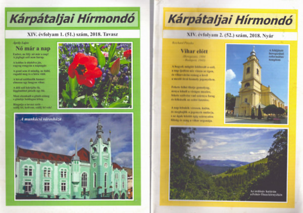 Füzesi Magda (főszerk.) - Kárpátaljai Hírmondó XIV. évfolyam 2018. teljes (1-4. szám)