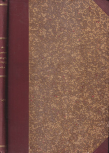 A budapesti Magyar Kirlyi Tudomny-Egyetem knyvtrnak czmjegyzke XXVII. (1902. vi gyarapods)