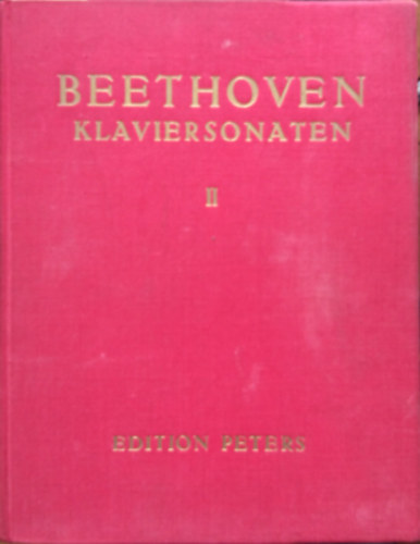 Beethoven Klaviersonaten II.