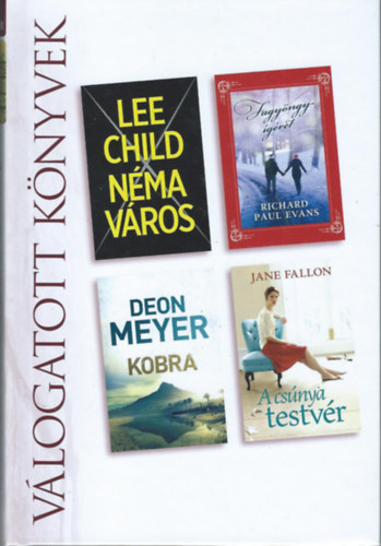 Richard Paul Evans, Deon Meyer, Jane Fallon Lee Child - Néma város/Fagyöngy-ígéret/Kobra/A csúnya testvér