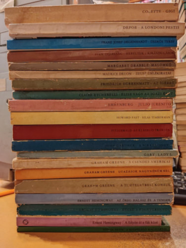 120 db Európa Zsebkönyv (Címek a termékleírásban)