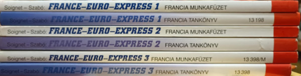 Michel Soignet-Szab Anita - France Euro Express francia nyelvknyv csomag