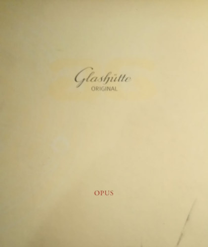 Glashtte original