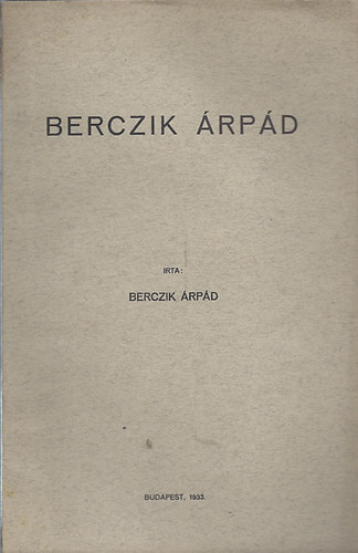 Berczik �rp�d - Berczik �rp�d