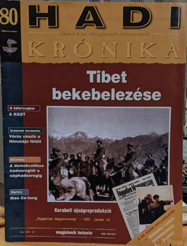 Horváth Jenő - 79 db Hadi krónika 1-80.-ig egyetlen szám hiányzik!!!