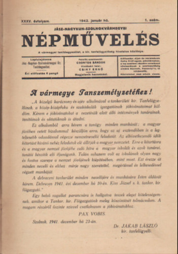 Npmvels XXXV. vfolyam - Teljes! (1942)