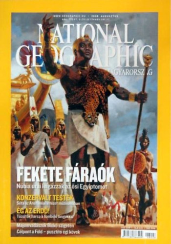 Schlosser Tamás  (főszerkesztő) - National Geographic Magyarország - 2008. augusztus