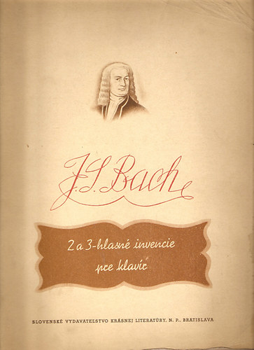 Bach - Dvoj- A Trojhlasné Invencie pre Klavír