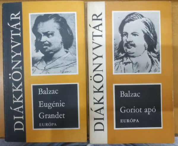 Balzac - 2 db Balzac: Eugnie Grandet + Goriot ap