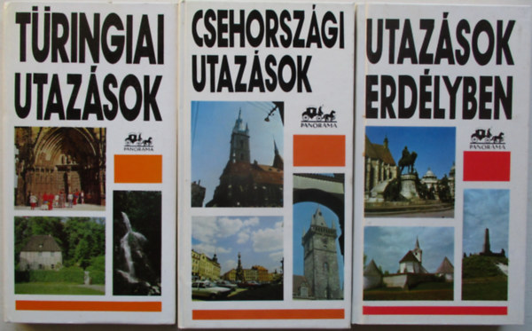 3 db �tik�nyv (Csehorsz�gi utaz�sok, T�ringiai utaz�sok, Utaz�sok Erd�lyben)
