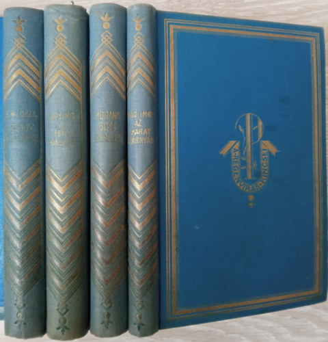 Rad Imre/Paul Morand/Dudyard Kipling/Ethel M. Dell - 4 regny a Regny mesterei sorozatbl: Az akarat szrnyn+50% szerelem+A fny kialudt+Peggy kldetse