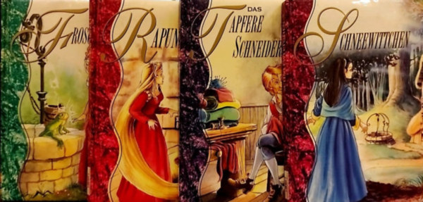 Die sch�nsten Grimms  m�rchen - Rapunzel, Das tapfere schneiderlein, Der froschprinz, Schneewittchen