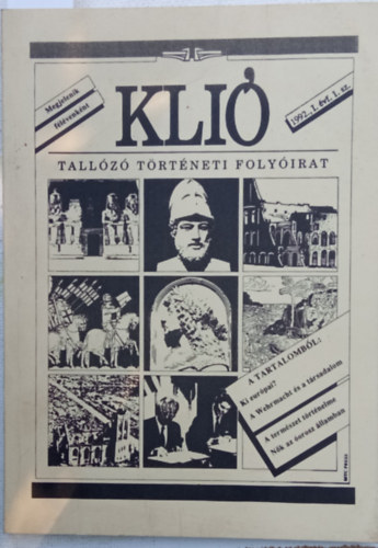 Niederhauser Emil - Gunst P�ter (szerk. - Kli� - Tall�z� t�rt�neti foly�irat 1992. I. �vf. 1. sz