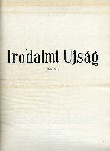 Irodalmi Ujsg I. 1957-1959