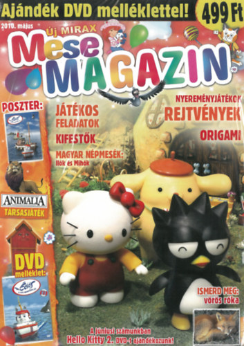Mirax mesemagazin DVD-vel 2010. mjus (A4)