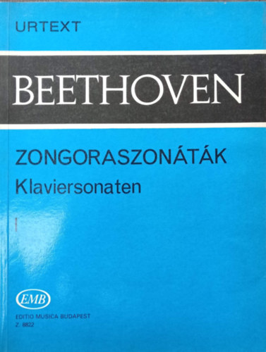 Ludwig van Beethoven - Zongoraszonáták - Klaviersonaten I. (URTEXT)