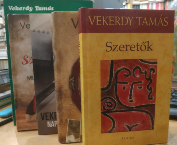 Vekerdy Tam�s - 5 db Vekerdy Tam�s: Besz�lgess�nk iskol�sokr�l; Csal�dom t�rt�neteib�l; J�l szeretni; Napl�k k�nyve; Szeret�k