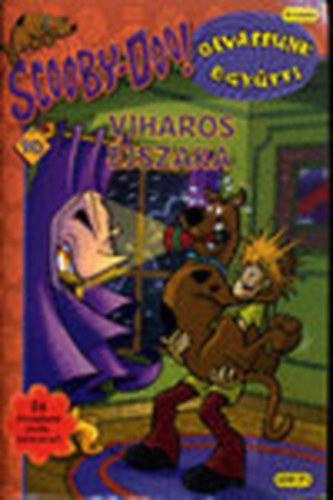 Viharos �jszaka (Scooby-Doo! Olvassunk egy�tt!)- 24 db. kiv�ghat� j�t�kk�rty�val