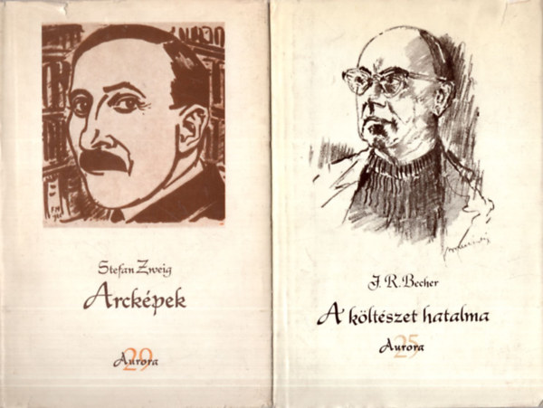 Malwida von Meysenbug, J. R. Becher, Stefan Zweig - 3 db irodalomtörténet ( együtt ) 1. A költészet hatalma, 2. Arcképek, 3. Nagy emberekre emlékezem...