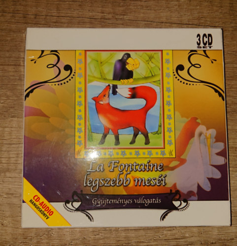 La Fontaine - La Fontaine legszebb meséi (hangoskönyv - CD)