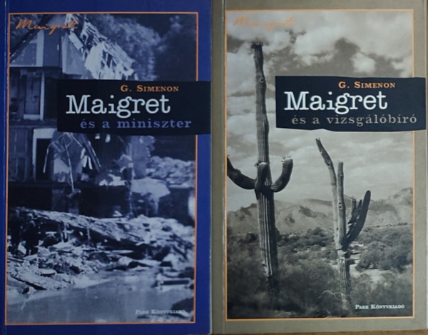 G. Simenon - 2db G. Simenon regny - Maigret s a miniszter, Maigret s a vizsglbr