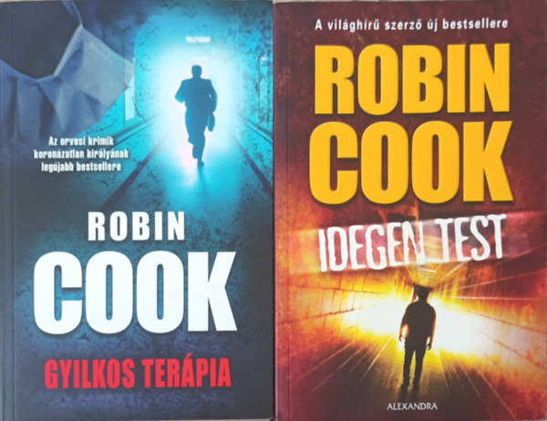 Robin Cook - Gyilkos ter�pia + Idegen test (2 db)