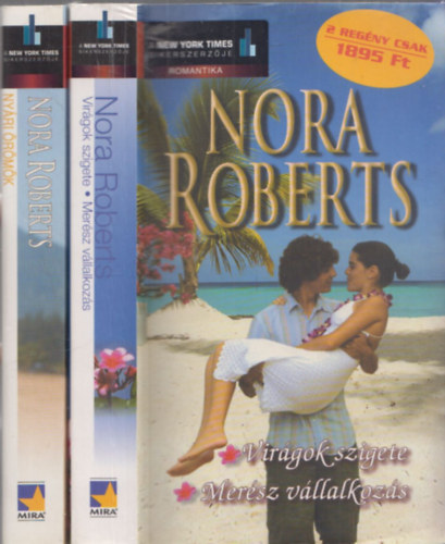 Nora Roberts - Virgok szigete - Mersz vllalkozs + Nyri rmk (2 db)