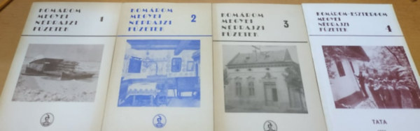 Krmendi Gza  (szerk.) - Komrom megyei nprajzi fzetek  1-2-3-4