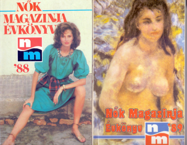 Szerkesztette: Ratzky Rita - Nk Magazinja vknyv '88 + '89 (n.m. 2 m)