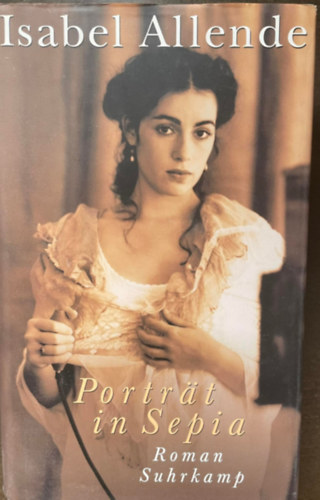 Isabel Allende - Porträt in Sepia