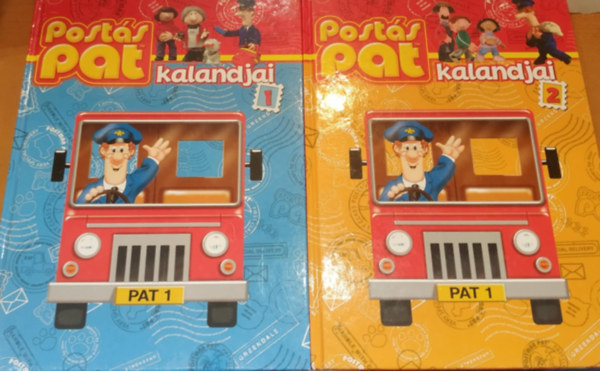 Tomanné Jankó Katalin Woodland Animations Ltd. (ford.) - 2 db Postás Pat 1-2. (I-II.)