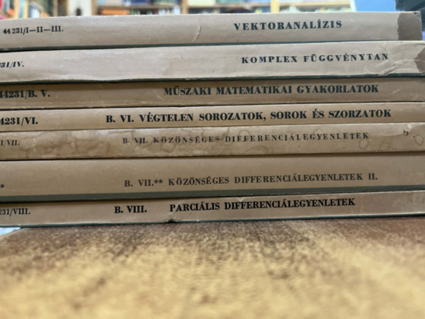 Dr. Fazekas Ferenc - M�szaki Matematikai gyakorlatok: B. I-VIII.