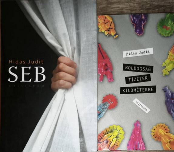 Hidas Judit - 2db Hidas Judit mű - Seb, Boldogság tízezer kilométerre