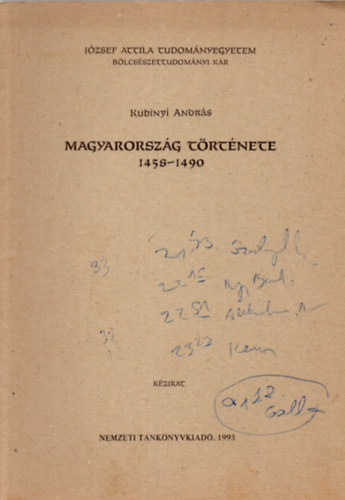 Magyarorszg trtnete 1458-1490