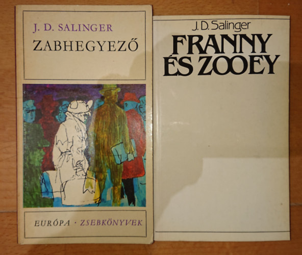 J. D. Salinger - 2 db Salinger-ktet: Zabhegyez, Franny s Zooey