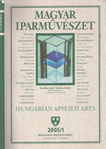 Magyar iparmvszet 2005/1