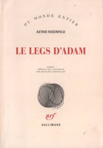 Astrid Rosenfeld - Le legs d'Adam