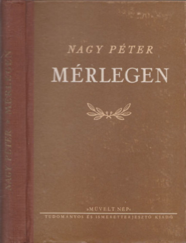 Nagy P�ter - M�rlegen (dedik�lt)