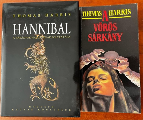 Thomas Harris - 4 db Thomas Harris: A Vrs Srkny + Hannibal