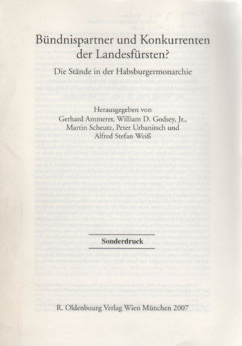 Po�r J�nos - Kontroversen um das strittige Verh�ltnis zwischen k�niglicher Macht und st�ndischen Rechten in Ungarn an der Wende vom 18. zum 19. Jahrhundert