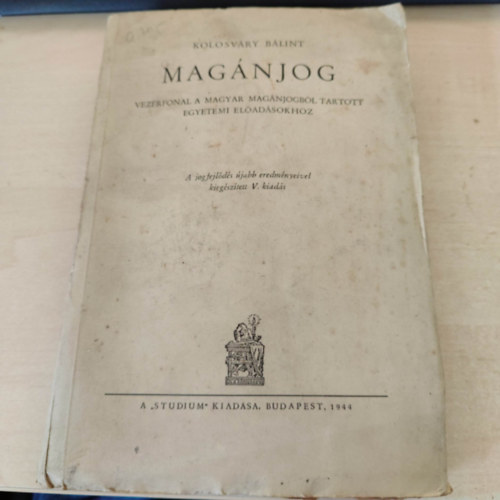 Kolosvry Blint - Magnjog