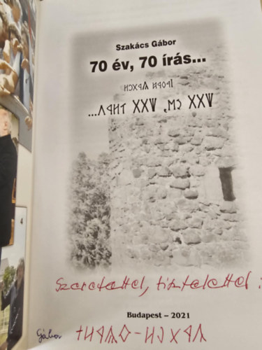 Szak�cs G�bor - 70 �v, 70 �r�s...