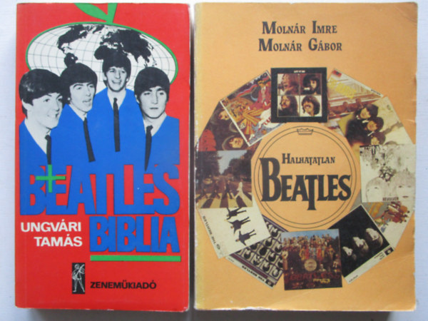 Molnr Gbor, Ungvri Tams Molnr Imre - Beatles biblia + Halhatatlan Beatles (2 m)