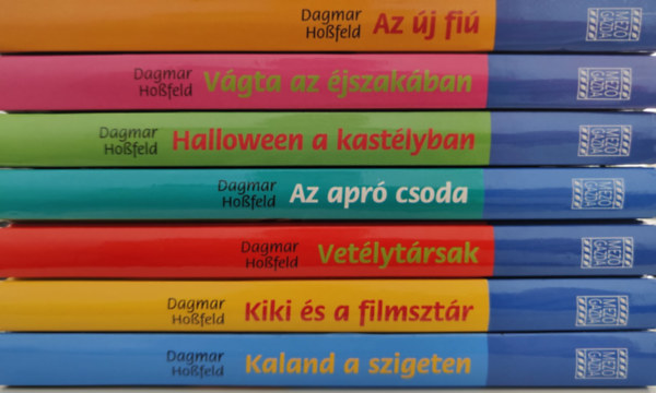 Dagmar Hossfeld - Rosenberg Lovas Kollgium 1-7. / Az j fi / Vgta az jszakban / Halloween a kastlyban / Az apr csoda / Vetlytrsak / Kiki s a filmsztr / Kaland a szigeten /