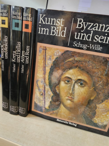 German Hafner, Schug-Wille Liselotte Andersen - Kunst im Bild 4db: Barock und Rokoko+ Kreta und Hellas+ Athen und Rom+ Byzanz un seine Welt (Barokk s rokok Krta s Hellsz Athn s Rma Biznc s vilga) nmet nyelven