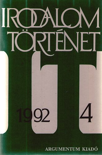 Nagy P�ter  (f�szerk.) - Irodalomt�rt�net 1992 / 4