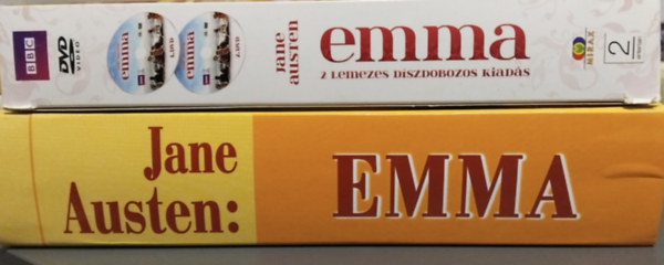 Szerz Jane Austen Fordt Csanak Dra Lektor Korom Pl Horvthn Tth Judit - Emma (Lazi kiad) - Szerkesztette: Hunyadi Csaba + Jane Austen: Emma (2 lemezes dszdobozos kiads) DVD